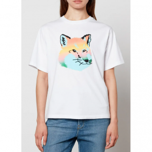 Maison Kitsuné纯棉小狐狸T恤