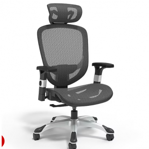 Staples - Union & Scale™ FlexFit™ Hyken 人体工学网面旋转工作椅，直降$130