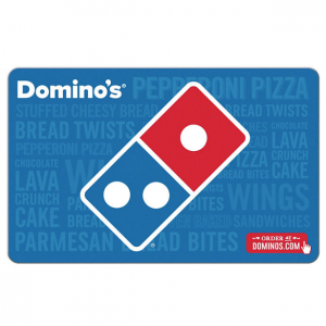 Domino's $25礼卡 4张 (总值$100) @ Sam's Club