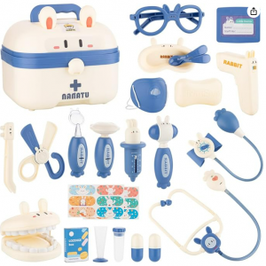 GUEETIC Doctor Kit for Kids - Pretend Play Educational Doctor Toys @ Amazon
