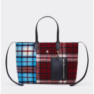 Tommy Hilfiger Iconic Tommy Check 托特包