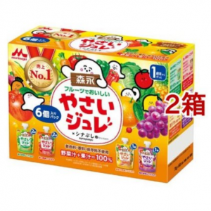 森永 フルーツでおいしいやさいジュレ(70g*6個入*2箱セット)【やさいジュレ】