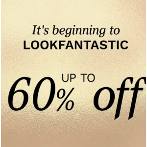 Up To 60% Off Winter Sale (Eve Lom, Fresh, The Ordinary, MUF) @ LOOKFANTASTIC US