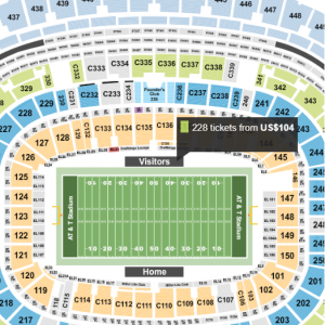 Dallas Cowboys vs. Detroit Lions Arlington 12/30/2023 7:15PM tickets from $104 @TicketSmarter