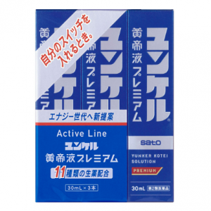 佐藤製薬 ユンケル黄帝液プレミアム ３０ｍｌ×３ 【第２類医薬品】