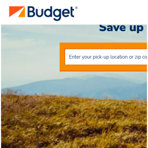 Save up to 25% off weekly car rental rates @Budget Car Rental
