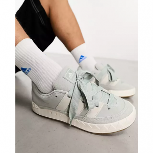 ASOS US官网 adidas Originals Adimatic 灰绿中性款面包鞋3.5折热卖  