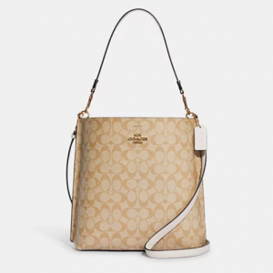 Coach Mollie Bucket Bag In Signature Canvas