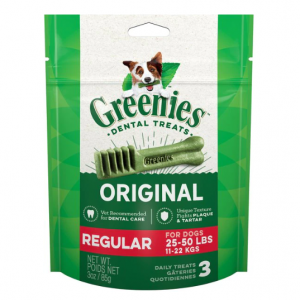 Greenies 常规牙科狗零食