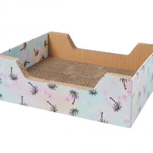 Frisco 带猫薄荷的步入式猫抓板玩具