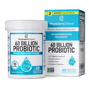 Physician's CHOICE Probiotics 60 Billion CFU - 60ct @ Amazon