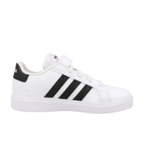 30% Off adidas Grand Court 2.0 EL Kids White Trainers @ Awesome Shoes