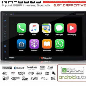 70% off Nakamichi 6.8" Apple CarPlay and AndroidAuto Touchscreen @woot!