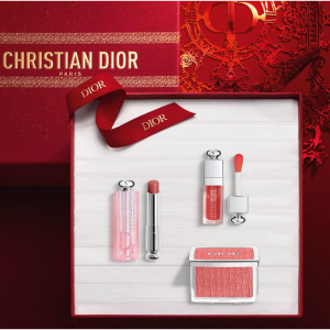 ROSY GLOW AND DIOR ADDICT TRIO - LIMITED EDITION LUNAR NEW YEAR MAKEUP SET