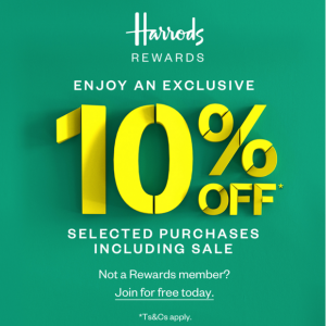 Harrods US官网 Rewards会员独享 精选VEJA、Balenciaga、MACKAGE、MAX MARA等时尚大牌服饰鞋包促销