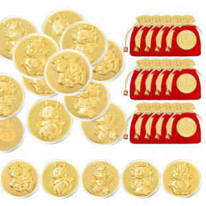 Beeveer 15枚2024龙年纪念币