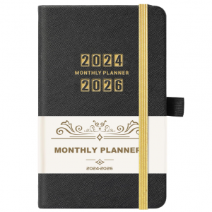 Artfan Pocket Planner 2024-2026 - Monthly Pocket Planner (36-Month), JAN. 2024 - DEC. 2026