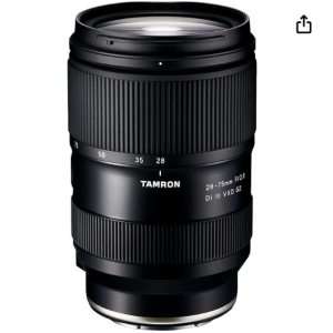 22% off Tamron 28-75mm F/2.8 Di III VXD G2 for Sony E-Mount @Amazon