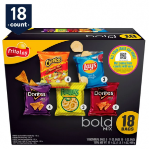 Frito-Lay Bold Mix Variety Pack, 18 Count