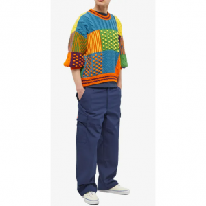 KENZO PARIS PSYCHEDELIC CABLE JUMPER