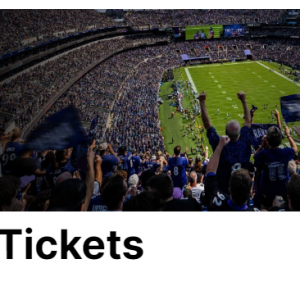 Baltimore Ravens Tickets from $75 @StubHub