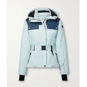 ERIN SNOW + NET SUSTAIN Diana 连帽配腰带 ECO Sporty 连帽滑雪外套