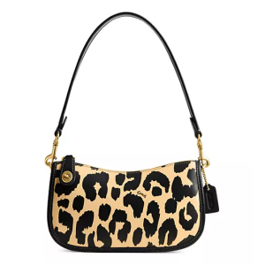 48% Off COACH Swinger 20 Leopard Leather Bag @ Saks Fifth Avenue