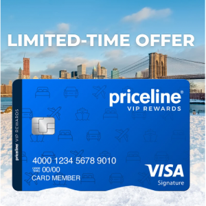 Earn a $100 statement credit + 5K bonus points with Priceline VIP Rewards™ Visa® Card