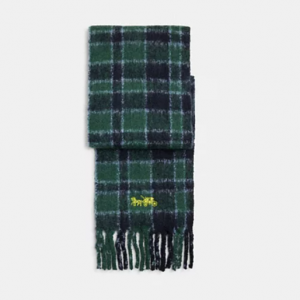 70% Off Coach Classic Plaid Oversized Muffler @ Coach Outlet