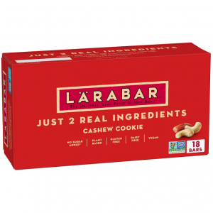 Larabar 腰果口味坚果棒 1.7oz 18条 @ Amazon