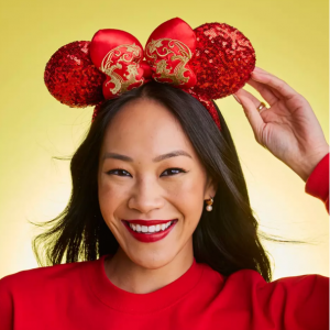 shopDisney Minnie Mouse Ear Headband for Adults – Lunar New Year 2024