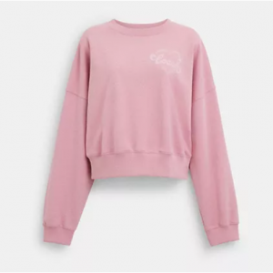 Coach Heart Crewneck