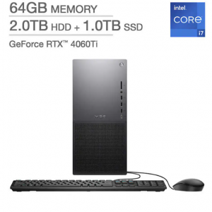 Costco -Dell XPS Tower 台式机（Intel Core i7-13700 - GeForce RTX 4060T ），直降$400 