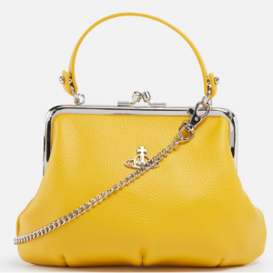 Vivienne Westwood Pebble-Grained Granny Frame 鳄鱼包