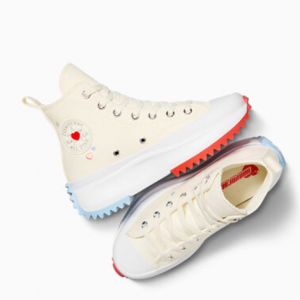 Converse Run Star Hike Platform Y2K Heart 運動靴