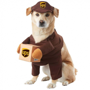 UPS Dog Costume - L @ Amazon