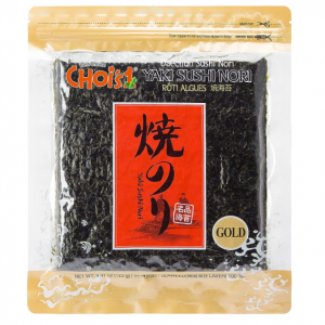 CHOI's 1(Daechun) Roasted Seaweed, Gim, Sushi Nori - (50 full sheets) @ Amazon