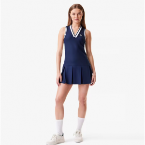 40% Off Women's Sport Dress with Removable Piqué Shorts @ Lacoste