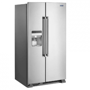 Maytag 25 cu. ft. Side-by-Side Refrigerator with Exterior Ice and Water Dispenser @ Costco