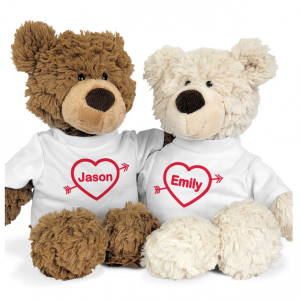 个性化八心八箭小熊