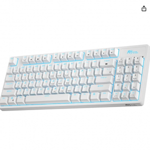 Amazon - ROYAL KLUDGE RK89 三模机械键盘 支持热插拔 ，直降$20 