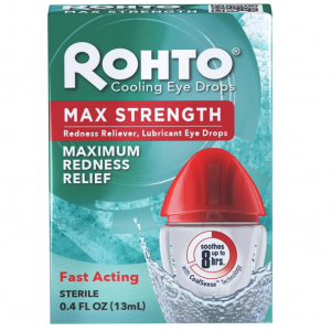 Rohto 缓解红眼干涩眼药水 @ Amazon