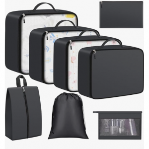 ExploreBliss Packing Cubes for Suitcases @ Amazon