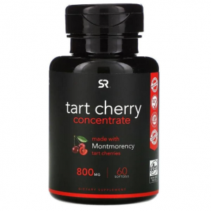 Sports Research Tart Cherry Concentrate - Made from Montmorency Tart Cherries - Non-GMO & Gluten F