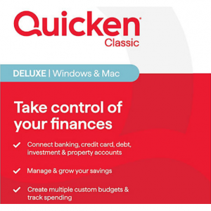 $10 off Quicken Classic Deluxe - Personal Finance Software | 1 Year @Sam's Club