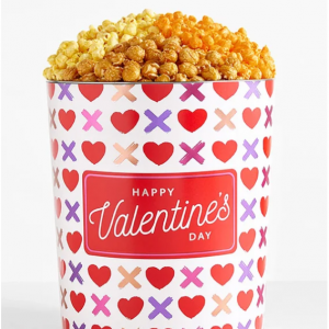 To Be Loved 3 1/2 Gallon 3 Flavor Popcorn Tin