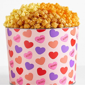 To Be Loved 2 Gallon 3 Flavor Popcorn Tin