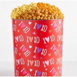 To Be Loved 6 1/2 Gallon 3 Flavor Popcorn Tin
