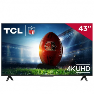 $20 off TCL 43" Class 4-Series 4K UHD HDR Smart Roku TV - 43S451 @Walmart
