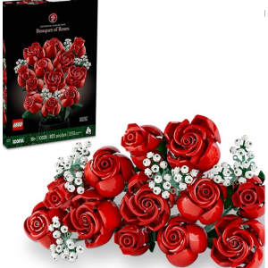 LEGO Icons Bouquet of Roses, Home Décor Artificial Flowers for $59.95 @Amazon